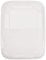 Seletti VASSOI Porcellana Cm.26 x 34, Bianco, 34 x 26 x 3 cm