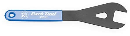 Park Tool SCW-22 Shop Cone Wrench Tool 22 mm, Black