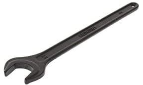 GEDORE 894 27 Einmaulschlüssel, 27 mm, Mit Aufhängeloch, Hochwertiger Vanadium-Stahl, Blendfreie Optik, Manganphosphatiert, Nach DIN 894