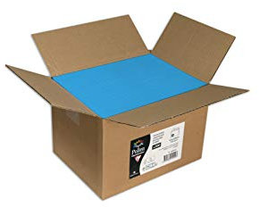 Clairefontaine 55552C - Karton mit 200 Umschläge Pollen, selbstklebend 16,2x22,9 cm 120g lose, Türkis