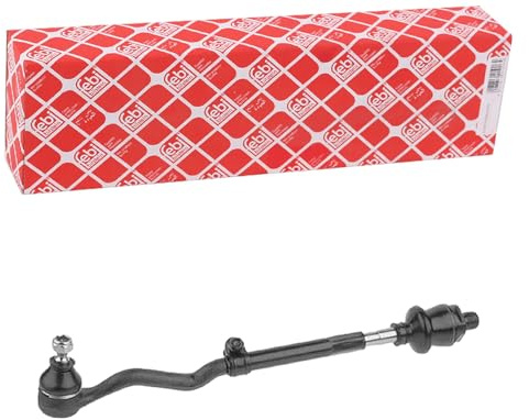 febi bilstein 08575 Spurstange mit Endstück und Sicherungsmutter, 1 Stück | Kompatibel mit: BMW 3, 3 Cabriolet, 3 Touring
