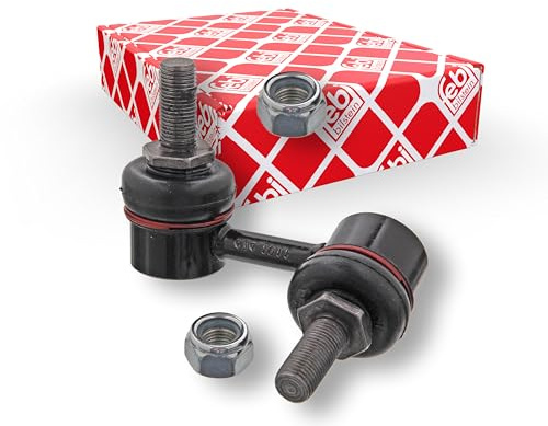 febi bilstein 34716 Verbindungsstange mit Sicherungsmuttern, 1 Stück | Kompatibel mit: NISSAN PATHFINDER III