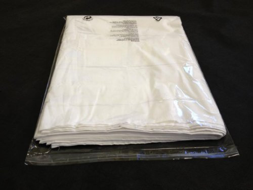 Pack of 100 Clear Garment Bags 12 x 15