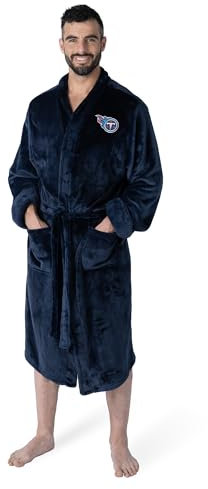 Northwest Silk Touch Bademantel, Navy, XL