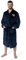 NORTHWEST Silk Touch Bademantel, Navy, XL