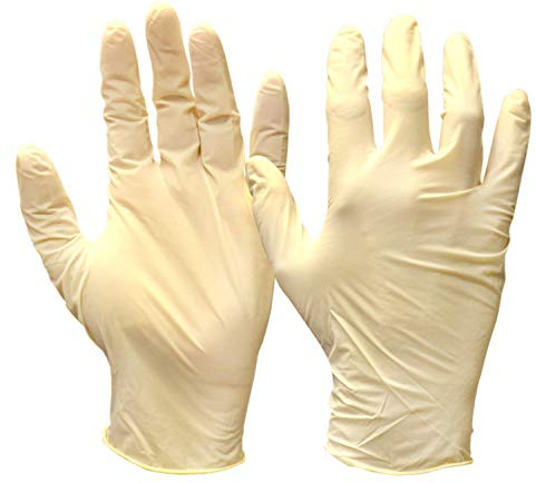 Scan Latex Gloves (Box 100) - Medium