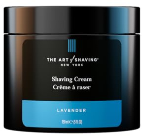 The Art of Shaving Lavender Shaving Cream for Men - Beard Care, Protects Against Irritation and Razor Burn, Clinically Tested for Sensitive Skin, 5 Fl Oz (Pack of 1)