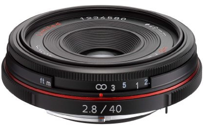 Pentax Obiettivo HD DA, 40 mm, F/2.8, Edizione Limitata, Nero