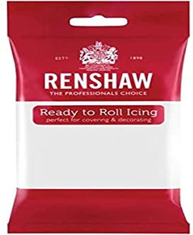 Renshaw Pâte à Sucre Extra Blanc Naturel 250 g