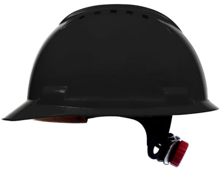 Stenso Bauhelm Schutzhelm EN 397, belüftet, Arbeitshelm Baustelle | Sicherheitshelm aus robustem HDPE, Drehverstellung und 4-Punkt-Befestigung für schnellen, sicheren Sitz ohne Werkzeug