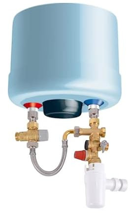 Thermador - Kit de sécurité chauffe-eau - THERMADOR KMIX Kit de sécurité chauffe-eau complet droit laiton brut 3/4