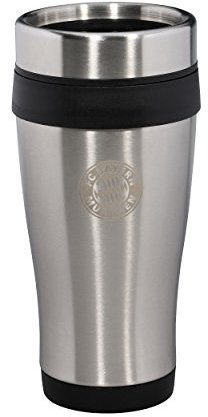 FC Bayern München Thermobecher, Edelstahl, Thermos, 0,4 Liter