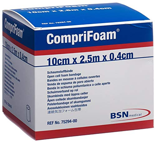 BSN medical Comprifoam 0,4 cmx10 cmx2,5 m Rolle, 1 St