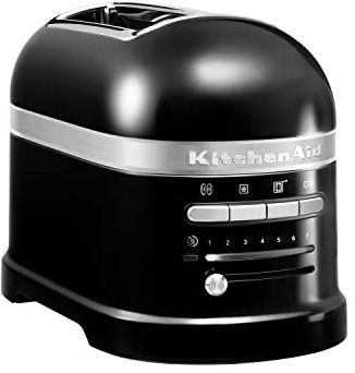 KitchenAid 5KMT2204BOB Artisan Toaster 2 Slice - Onyx Black, 100007880