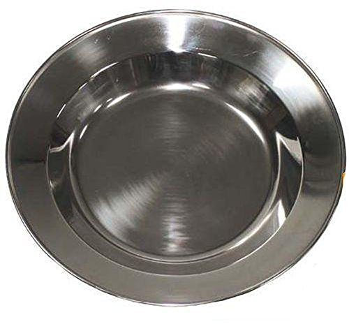 Armeeverkauf Plato hondo, acero inoxidable, 22 cm