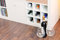 New Swedish Design Kallax Expedit Regal Einsatz 9 Flaschen (Fächer 10 x 10 cm) Flaschenregal Weinregal Wein u. Sektflaschen Aufbewahrung Handtuchregal 33,5 x 33,5 x 36 cm Weiss