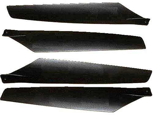 Rotorblätter Blades für verschieden Koaxial Hubschrauber Modelle wie Esky Lama V3, Lama V4, KOB, Hunter, CoComanche, EC-130, Dauphin, Apache AH-64, Walkera, Dragonfly 5#4 etc. (12 Stück (6xA + 6xB))