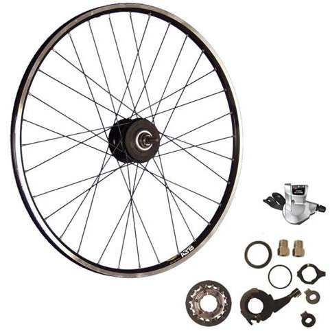 28 pulgadas rueda trasera bici A319 frenos Disco ALFINE 11 Negro