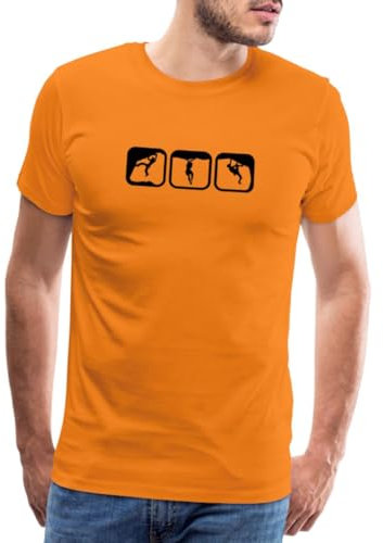 Bouldern Klettersport Free Solo Männer Premium T-Shirt