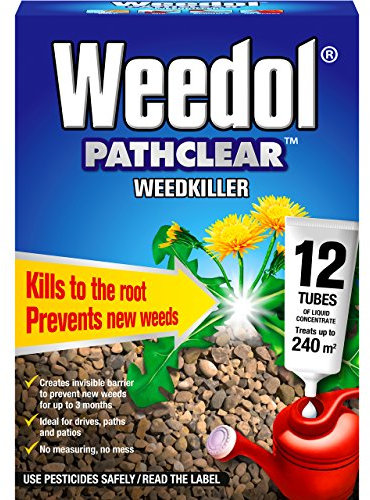 Weedol Ultra Tough Weed Killer Liquid Concentrate, 12 Tubes