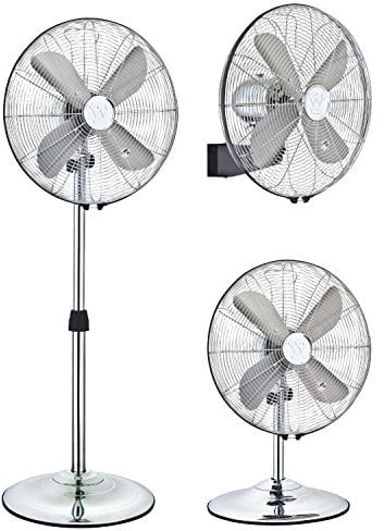 Westinghouse Silver Stream - Ventilador, 40 cm de diámetro, función 3 en 1, 47 W, color cromo
