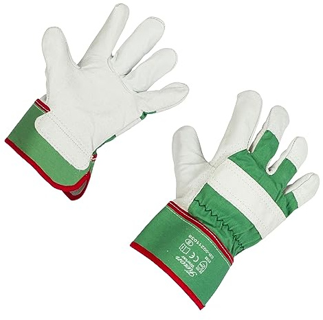 Kerbl 297187 Worker Rindsvollleder Handschuh, Größe 13