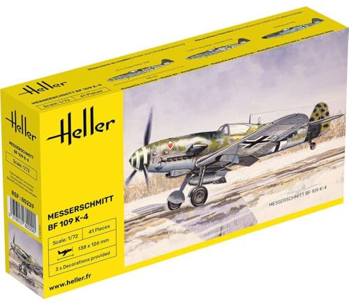 Heller 80229 - Modellbausatz Messerschmitt Me 109 K-4