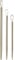 Aghi per filati di lana, di lunghezza 6+7+8,5 cm, 3 misure assortite, colore grigio