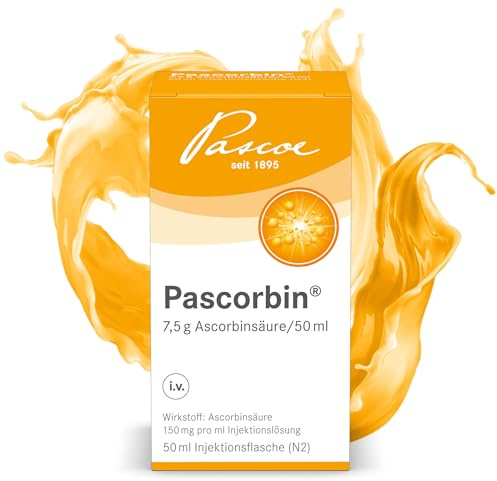Pascoe Pascorbin Injektionslösung bei Vitamin-C-Mangel, 50 ml Lösung