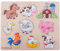 EverEarth Puzzle Bauernhof aus nachhaltigem Holz – Buntes Lernspielzeug zur Förderung von Motorik und Tierkenntnissen – Umweltfreundliches Holzpuzzle für Kinder – EE33737