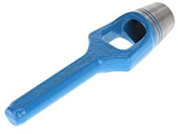 GEDORE Emporte-pièce pour matériaux tendres, Ø 25 mm, Caoutchouc, Cuir, Joints, Tissus, Rond, Longueur 170 mm, Emporte-pièce, 570025
