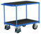 Schwerlast Tischwagen mit 2 Ladeflächen Traglast (kg): 1000 Ladefläche: 1195 x 800 mm RAL 5010 Enzianblau
