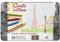 Conté à Paris 2182 Pastellstifte 24er Set – Hochpigmentierte Künstlerstifte, Pastellfarben für Skizzen & Zeichnungen, Detailarbeiten, Landschaftsmalerei, Porträts, Made in France
