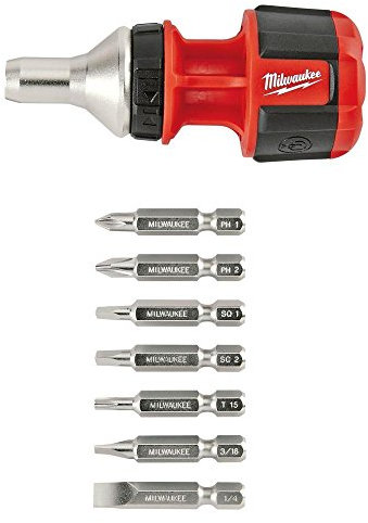Milwaukee 48-22-2320 Compact Ratcheting Multi Bit Driver