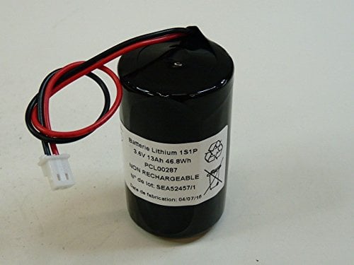 NX-Batteria-Litio Cloruro di Tionile-3,6V-13Ah-Compatibile con: 0-9912-K;ER34615M/W200(A) Batteria
