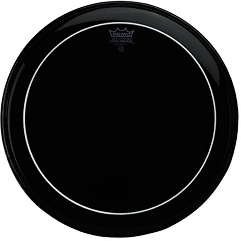 Remo Schlagzeugfell Pinstripe Ebony - 18 - ES-0618-PS