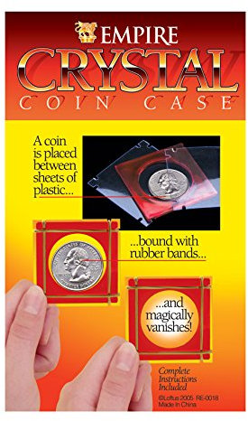 Kristall Münzkoffer (Zaubertrick)