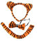 Crystal Innovation 4275 Tiger Verkleidungsset mit Haarreif, elastischer Schleife und Schwanz.Kleiner Haarreif: 10 x 13 cm