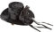 Deiters Mini Hut mit Haarclip schwarz one size