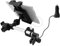 Macally HRMOUNTPRO4UAC, dual mode Tablet Headrest Mount with USB Car Seat Charger for Front & Back, for iPad and other Tablets, Nintendo Switch, etc