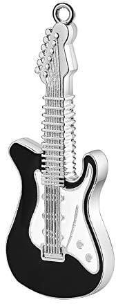 GARRULAX USB-Speicherstick, 8 GB / 16 GB / 32 GB, wasserfest, Gitarre Black Guitar 32 GB