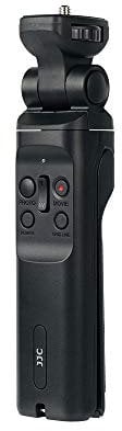 JJC 2IN1 Shooting Grip Mini Tripod Replace Sony GP-VPT1 Remote Control for Sony a1, a7 IV, ZV-1 RX100 VII RX100 VI RX100 V RX100 IV a9 III a9 II a7S III, a7S II, a7R V Cameras Selfies Vlogging