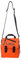 CARGO by OWEE Mini Wandelbare Rucksack-Umhängetasche für Damen und Herren, ideal als wasserdichte Fahrradtasche, praktische 2in1 Schultertasche und Shopper Aus Cordura® 4 L (orange)