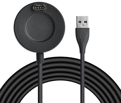 CHIOINS Charger Cable compatible with Garmin Vivoactive 3/4 / 4S / 3 Music, Garmin Fenix 5/5 Plus / 5S / 5X, Garmin Fenix 6 / 6S / 6X / 6 Pro, Forerunner 45/945 / 245 USB charging data synchronization