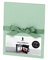 Rössler Papier 13303200650 - Leporello mit schwarzen Seiten, Mint, 150 x 190 mm, Faltbuch, Ziehharmonika-Fotoalbum, 1 Stück