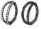 Longbeauty Doppelt Nasenring Septum Ring Clicker Daith Ohrringe Nasenpiercing Edelstahl Hoop Conch Rook Helix Tragus, Schwarz, 10mm