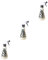 FRCOLOR 3pcs Hair Spray Bottle Fine Sprayer Water Spray Gun Barber Accessories Easy to Use