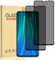 Hejkaoe Protector de Pantalla Privacidad para Xiaomi Redmi Note 8 Pro, Cristal Vidrio Templado Antiespia, Anti-Espía Protector Pantalla, Dureza 9H, Anti-Rasguños, Sin Burbujas, 2 Piezas