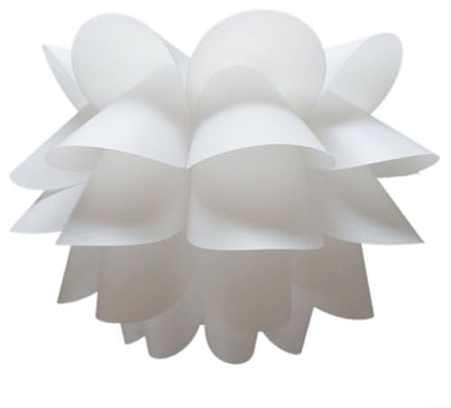 EpheyFIF Lamp Shades for Table Lamps Lotus Ceiling Light Lotus Chandelier Lamp Shade Lotus Lamp Decor Jigsaw Puzzle Lamp Shade Hanging Lampshades Lotus Ornament Rustic Flowers(20 * 29cm)