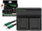 PATONA NP-BX1 Dual PD Performance Battery Charger with USB-C LCD-Charger PD20W/PD45W Compatible with Sony DSC-RX1R DSC-HX50 DSC-HX60 DSC-HX300 DSC-WX500 DSC-RX100 II III IV V
